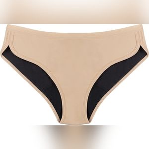 NWT THINX Classic SPORT Period Underwear in Beige